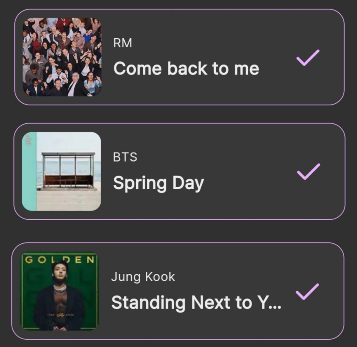‼️ ARMYS 'CBTM', 'SNTY' AND 'SPRING DAY' HAVE BEEN NOMINATED ON SBS INKIGAYO GLOBAL PREVOTING, SO PLS VOTE‼️

🗳:lnk.diggus.com/vote
📅:ENDS 17th MAY, 11:59pm kst