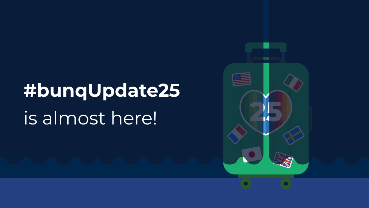 Let’s go! It’s #bunqUpdate25 today 🚀 Join us today at 20:30 CEST to see the fantastic new features that #MakeLifeEasy! Learn more here 👉 bunq.com/bu25 #bu25