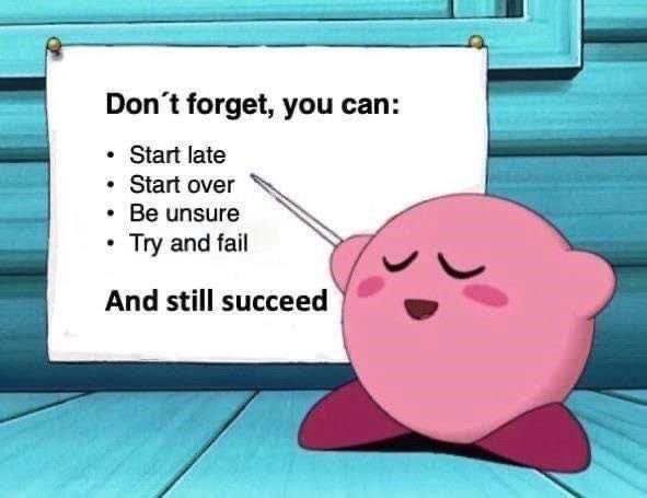 andrew dotchin tssf (he/him) & suffolkvicar.bsky (@suffolkvicar) on Twitter photo #ToPonder
Donât forget you can:
Start late
Start over
Be unsure
Try and fail
And still succeed
#MentalHealthAwareness
<a href="/RAFAC_MHealth/">RAFAC Mental Health</a> <a href="/TimetoChange/">Time to Change</a> <a href="/MindCharity/">Mind</a> #ToPonder
Donât forget you can:
Start late
Start over
Be unsure
Try and fail
And still succeed
#MentalHealthAwareness
<a href="/RAFAC_MHealth/">RAFAC Mental Health</a> <a href="/TimetoChange/">Time to Change</a> <a href="/MindCharity/">Mind</a>