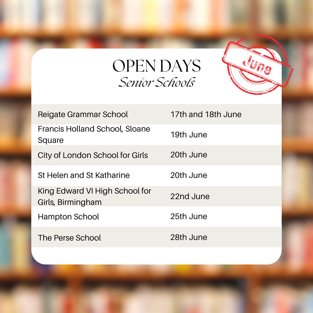 When selecting the perfect school for your child, attending school open events is one of the most valuable resources for parents. These events allow for exploring the school environment, meeting staff, and getting a feel for the school culture.

#education #independentschools