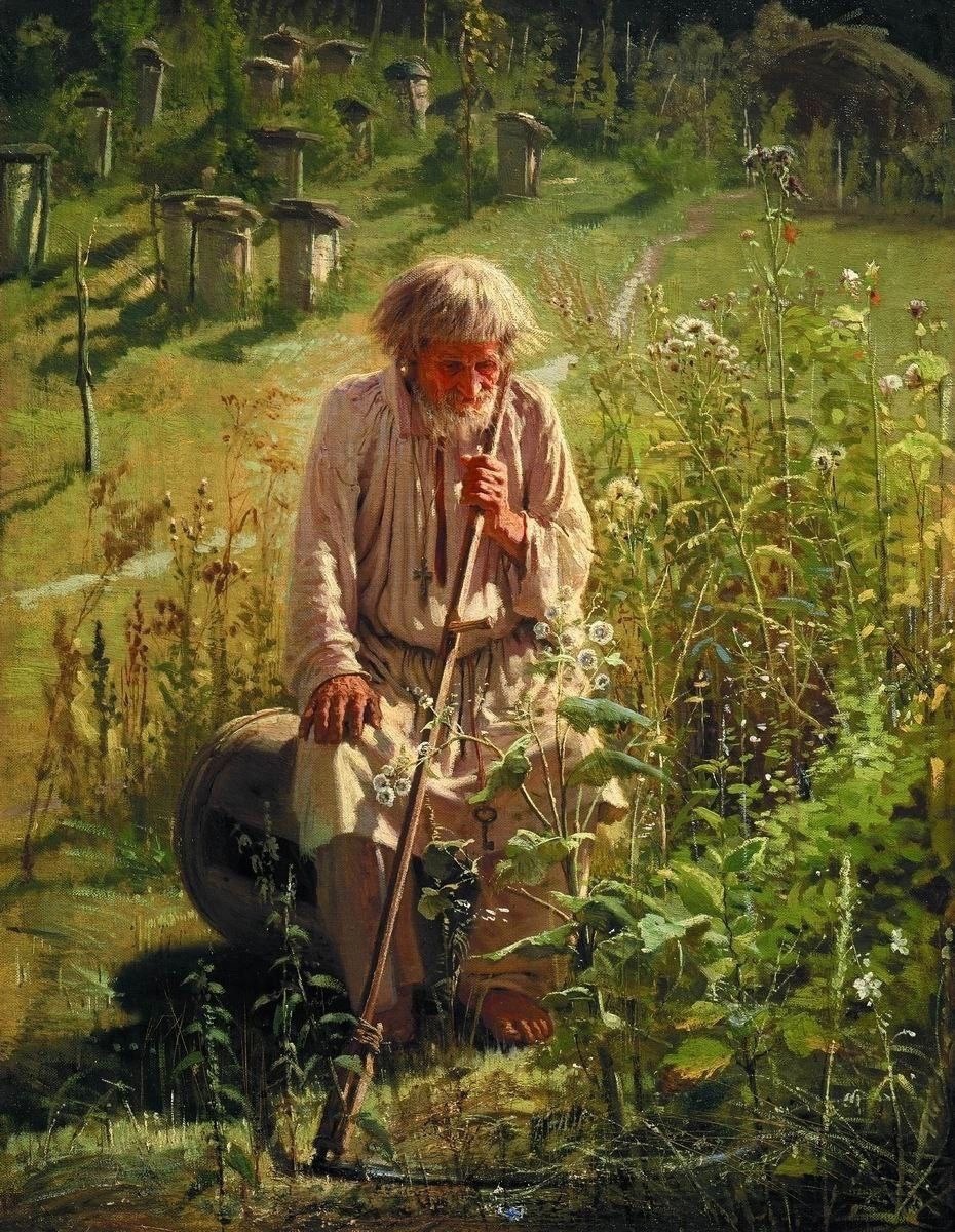 Ivan Kramskoy - “The Beekeeper” (1872)