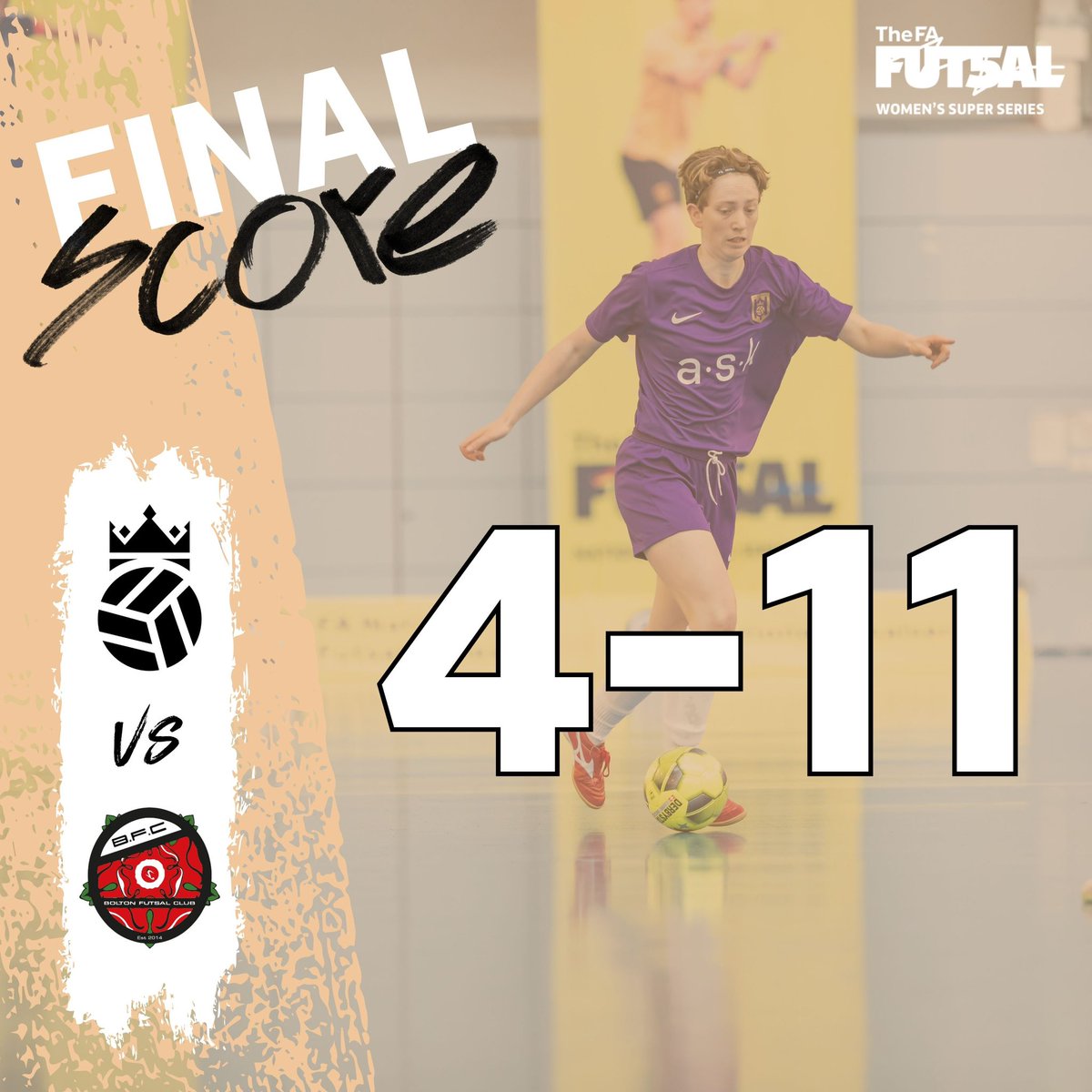 A defeat for our Women’s team to @BFC_futsalclub means there is work to do this Saturday in the return fixture of their @FA_NFS semi-final. BUT, if we’re certain of one thing, it’s that this tie is by no means over!