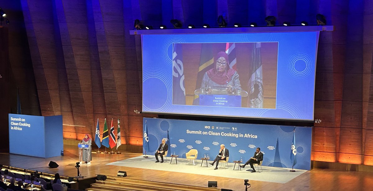 Mark Napier (@marknapier3) on Twitter photo President Samia Suluhu Hassan of Tanzania speaking at the clean cooking summit in #paris today, hosted by .<a href="/IEA/">International Energy Agency</a>. She highlighted “the need to recognise the essential role of gas in Africa’s energy transition” <a href="/cleancooking/">Clean Cooking Alliance (CCA)</a> <a href="/FSD_Network/">FSDNetwork</a> <a href="/AfDB_Group/">African Development Bank Group</a> President Samia Suluhu Hassan of Tanzania speaking at the clean cooking summit in #paris today, hosted by .<a href="/IEA/">International Energy Agency</a>. She highlighted “the need to recognise the essential role of gas in Africa’s energy transition” <a href="/cleancooking/">Clean Cooking Alliance (CCA)</a> <a href="/FSD_Network/">FSDNetwork</a> <a href="/AfDB_Group/">African Development Bank Group</a>