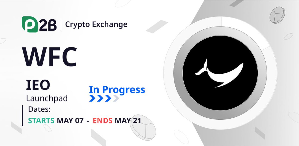 WFC IEO is in PROGRESS on P2B. 🔹Launchpad: p2pb2b.com/token-sale/WFC… Learn more about the project: 🔸 Website: cyclex.cc 🔸 Telegram: t.me/CycleXteam 🔸 Twitter: x.com/cyclexteam