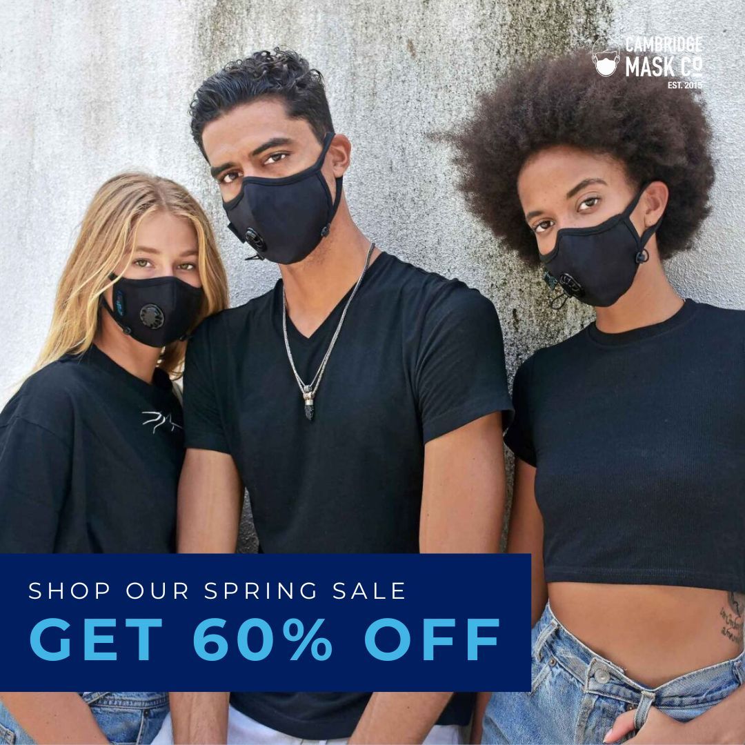 Spring into savings! 🌼 Enjoy 60% off during our Spring Sale. 

It’s the perfect time to stock up on high-quality masks. Don’t miss out! buff.ly/3GoNthP 

#SpringSale #CambridgeMask