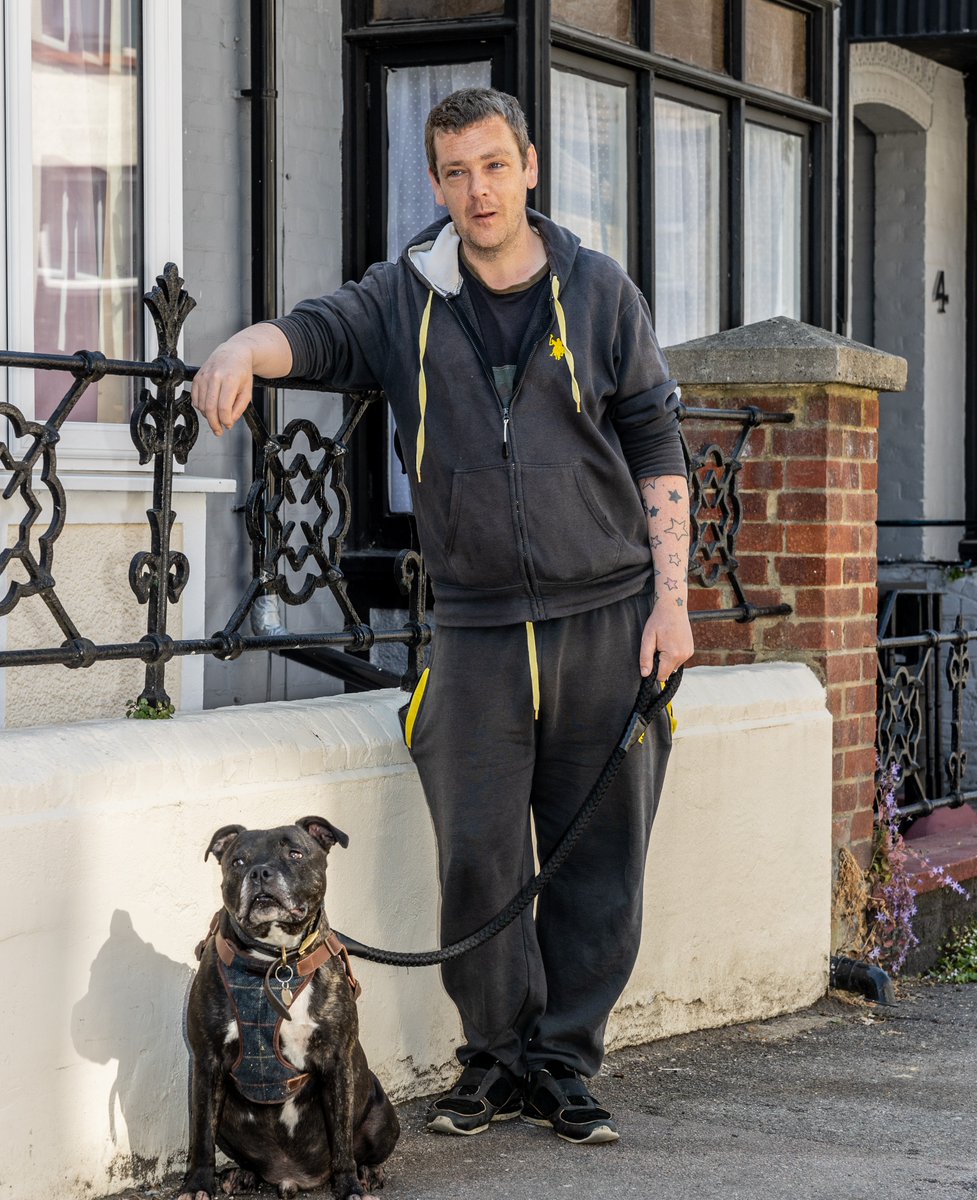 For Tony, Ora has been vital to his mental wellbeing through his experience of homelessness. That’s why our Together Through Homelessness scheme helps keep people and their pets together: bit.ly/3MA2zoj #MentalHealthAwarenessWeek 💛