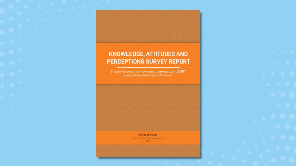 WFD_Democracy's tweet image. Societal attitudes towards LGBT+ individuals vary worldwide. Despite strides, discrimination and violence persist.

Dive into our report examining Sri Lankan society knowledge and views about sexuality and the experiences of LGBT+ people in Sri Lanka ⤵️ 
wfd.org/what-we-do/res…