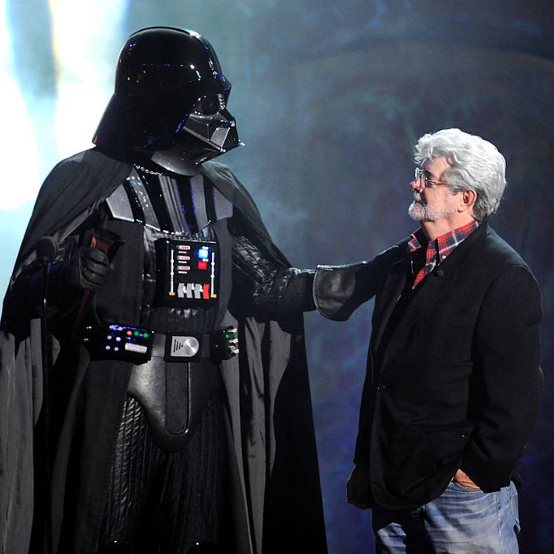 Happy birthday to George Lucas, who turns 80 today! What’s your favourite Star Wars film? 📷 Getty Images/Jeff Kravitz/FilmMagic