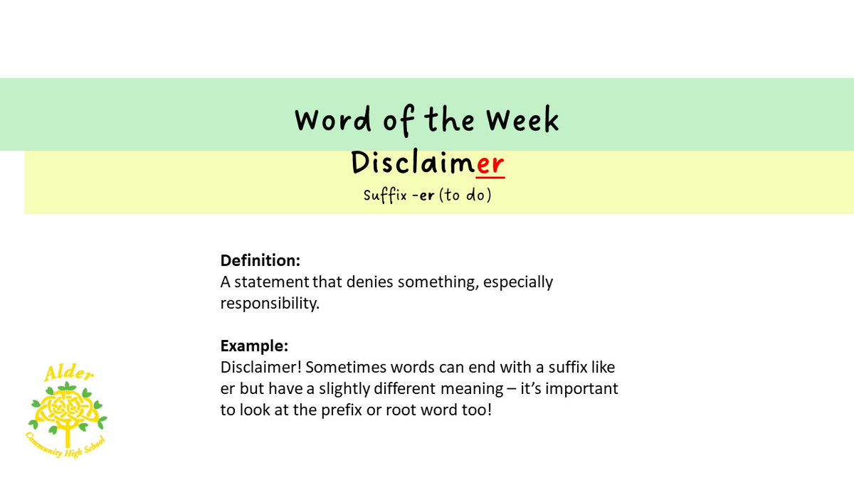 Successful communication or “saying what you mean” is dependent upon a good vocabulary base. Using the right words when talking, makes you a more effective communicator.
#WeAreAlder #WordOfTheWeek #English #Vocabulary #LanguageDevelopment #Communication