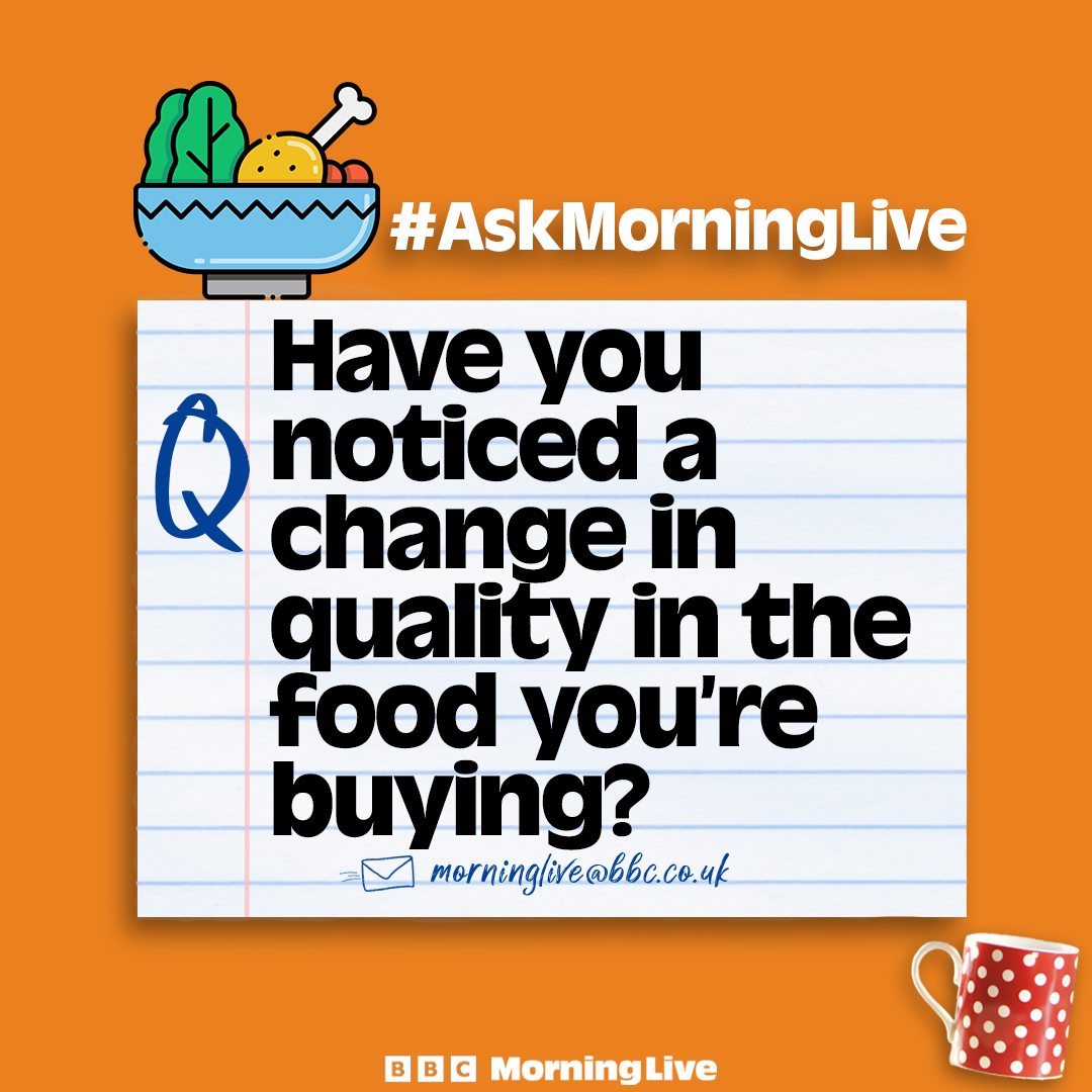 Tomorrow on Morning Live we’re talking about ‘skimpflation’, where foods seem to be the same size and price, but the ingredients or quality have changed. Have you noticed this in the food you’re buying? Let us know!
