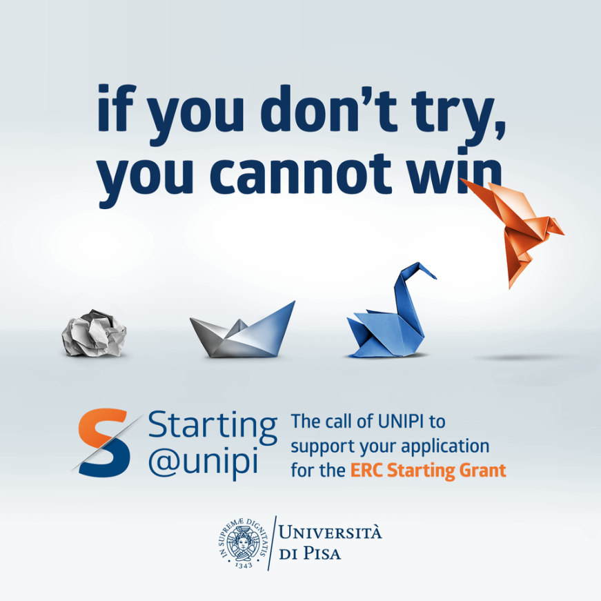 Ricerca UNIPI (@ricercaunipi) on Twitter photo The call Starting@UNIPI has been published!
<a href="/Unipisa/">Università di Pisa</a> will identify the best ideas and help applicants to transform them into competitive proposals for the #HorizonEU #ERC StG-2025 call
⌛️ 07/06 11:59 pm
Info & call: bit.ly/3UWfZls
<a href="/ERC_Research/">European Research Council (ERC)</a> <a href="/HorizonEU/">Horizon Europe 🇪🇺</a> The call Starting@UNIPI has been published!
<a href="/Unipisa/">Università di Pisa</a> will identify the best ideas and help applicants to transform them into competitive proposals for the #HorizonEU #ERC StG-2025 call
⌛️ 07/06 11:59 pm
Info & call: bit.ly/3UWfZls
<a href="/ERC_Research/">European Research Council (ERC)</a> <a href="/HorizonEU/">Horizon Europe 🇪🇺</a>
