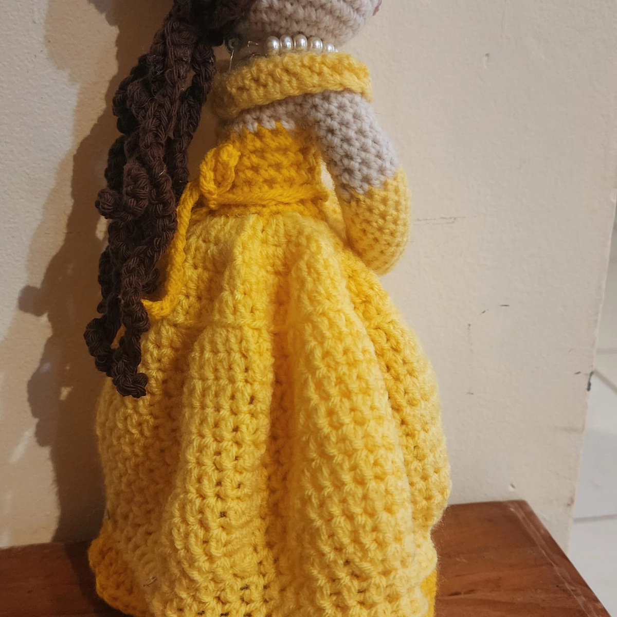 lesley_murdoch's tweet image. #Belle #BeautyAndTheBeast #specialrequest #crochet #hobby #cute #CreativeMinds