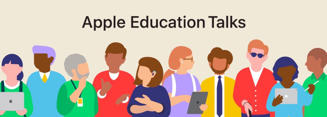 Enjoying an <a href="/AppleEDU/">Apple Education</a> talk online! 💪🏻 #EducatingForTheFuture