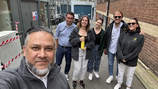 We kicked off the Mental Health Awareness week with a mindfulness walk around Islington. 'Embracing movement - moving more for your mental health'. #mentalhealthawarenessweek2024 #togetherness #walking #mindfulness #NoMindLeftBehind