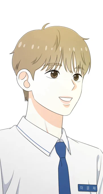 투고 준비하면서 첨으로 그렸던 윤재와 지금 원고 비교.. 비슷한 결이지만 캐디를 많이 바꿨다! 