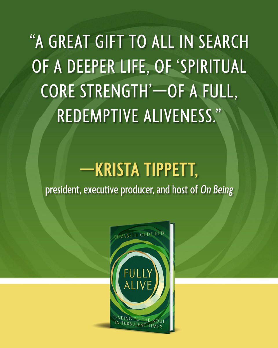 So grateful to @kristatippett, who is a huge inspiration to me, for these kind words about #fullyalive which if you have preordered (thank you!) will be arriving on your doormats sometime soon. 
uk.bookshop.org/p/books/fully-…