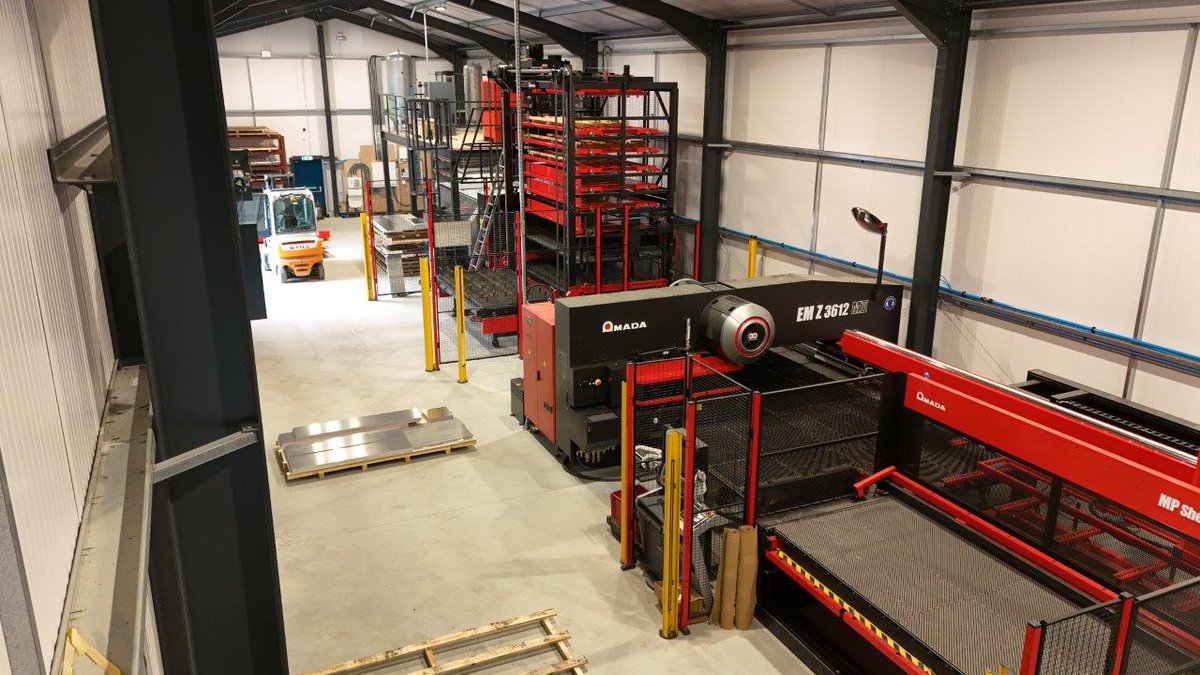Bideford-based sheet metal fabrication specialist Smart Manufacturing Ltd is taking its manufacturing operations to the next level by investing more than £1 million in a number of cutting-edge AMADA machines and building an additional factory in which to run them 24-7. The