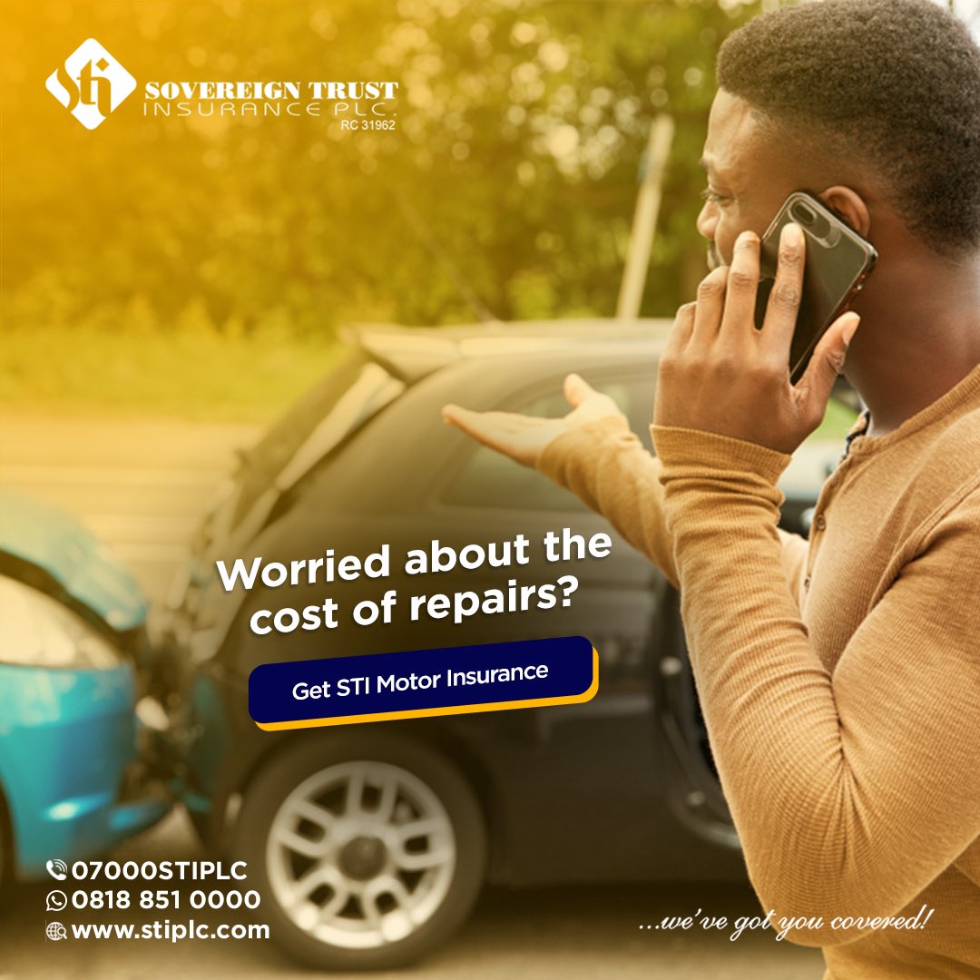 STI Motor Insurance offers coverage for both parts and labor, ensuring that you’re not left with hefty bills.

Send us a DM to get yours today.  

#SovereignTrustInsurance #motorinsurance #autoinsurance #sti