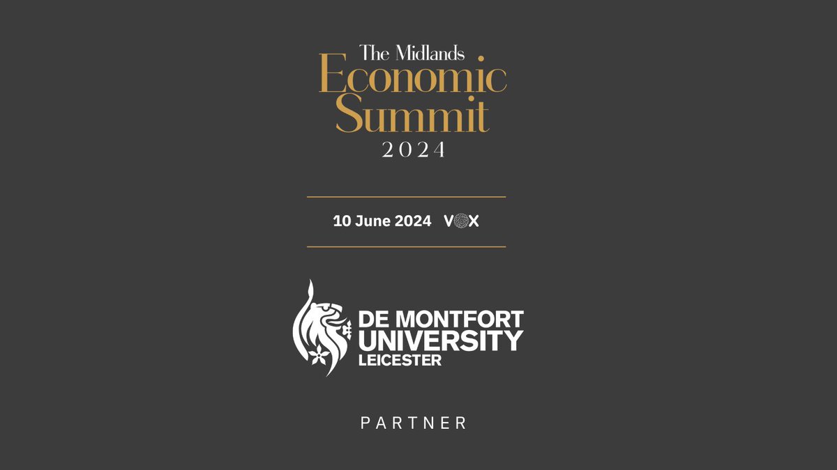 Nachural would like to thank @dmuleicester for sponsoring The Midlands Economic Summit 2024 on Monday 10th June 2024 at The Vox, Birmingham. Thank you for your support! Visit our website to book your tickets: midlandseconomicsummit.com #MidsSummit24