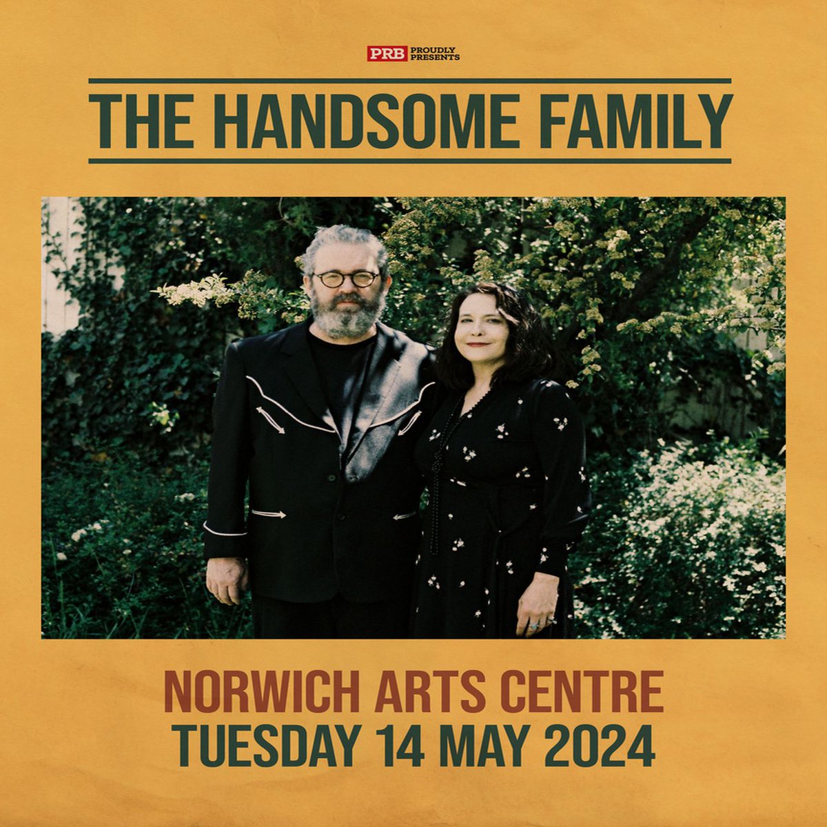 Norwich! Our #GigOfTheDay is The Handsome Family @handsomefamily at @NorwichArtCentr - last chance for tickets >> allgigs.co.uk/view/artist/53…