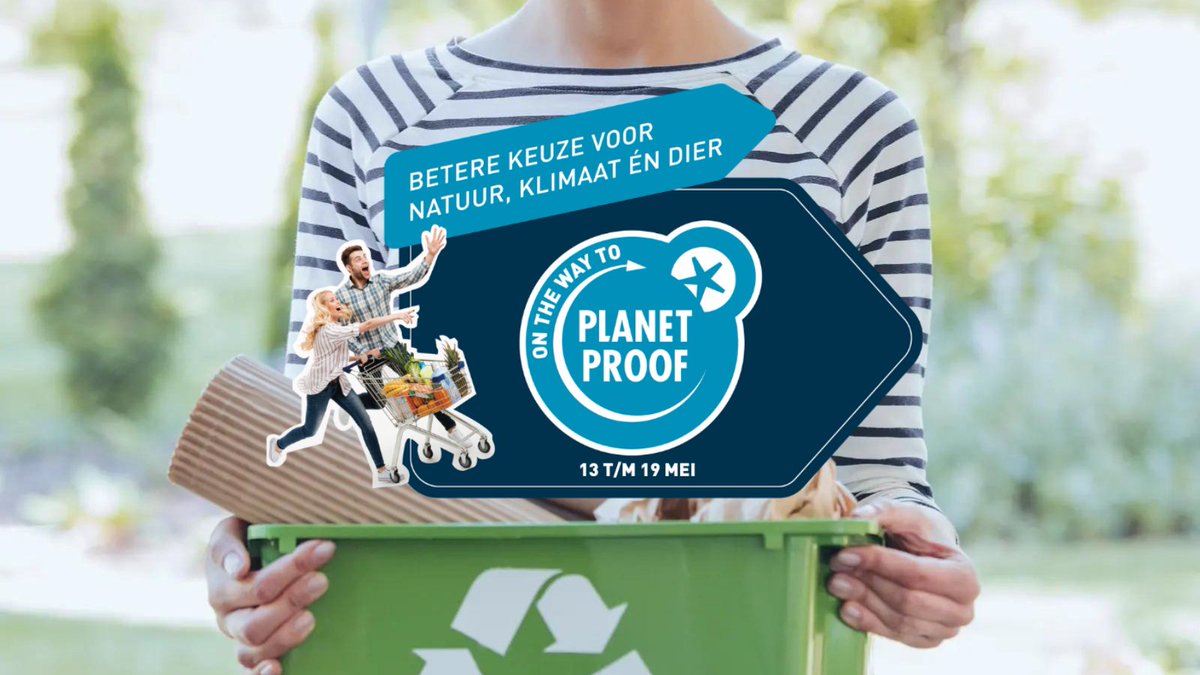 𝗗𝗮𝗴 𝘃𝗮𝗻 𝗺𝗮𝘁𝗲𝗿𝗶𝗮𝗮𝗹𝗴𝗲𝗯𝗿𝘂𝗶𝗸 & 𝗮𝗳𝘃𝗮𝗹𝘀𝘁𝗿𝗼𝗺𝗲𝗻 | ♻️
Vandaag staat de On the way to PlanetProof Week in het teken van recyclebare verpakkingen, het scheiden van afval en het beperken van voedselverspilling.
#Recycle #planetproofweek2024