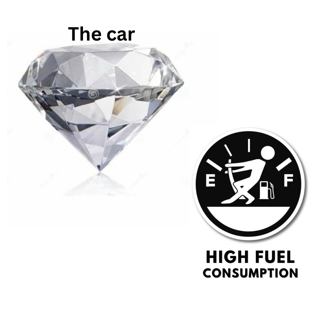 Which car do you like, despite its high fuel consumption?
