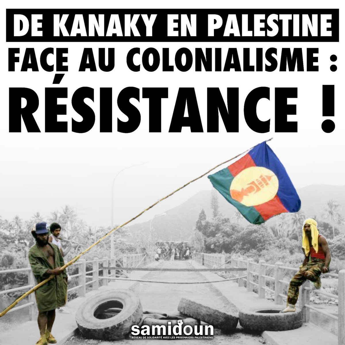 🇳🇨🇵🇸 De Kanaky en Palestine, face au colonialisme : résistance ! 

#Kanaky #KanakyResistance