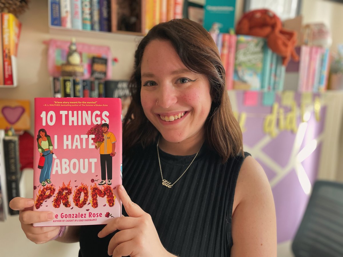 And on that note, 10 THINGS I HATE ABOUT PROM is available now wherever books are sold!
