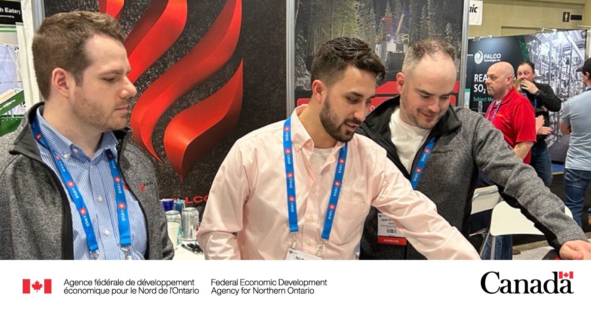 Pendant la #SemaineInnovationCanadienne, nous sommes fières de souligner notre soutien pour Drillco Mining and Exploration. 📰 Découvrez le premier système de forage modulaire à technologie propre au diamant de l'industrie. #SIC2024 🔗fednor.canada.ca/fr/nos-succes/…