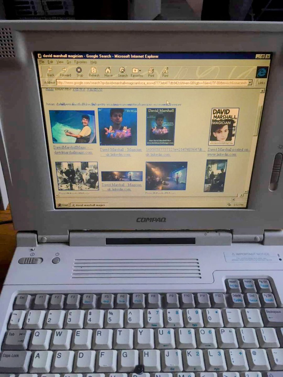 Old Laptop + Modern Internet = ❤️🌐