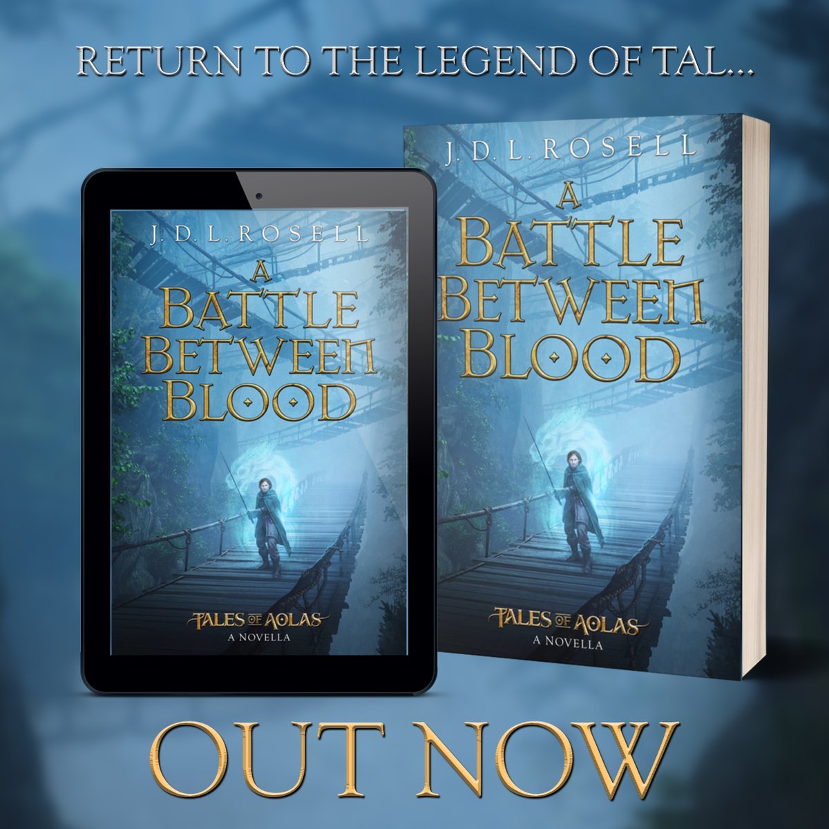 Ta-da! A new book - and part of the Legend of Tal universe, no less - is out today! 📖 Join Garin and his companions for one final battle as they try to take back the elven tree city of Elendol... much easier said than done. May you enjoy it! geni.us/ABattleBetween…