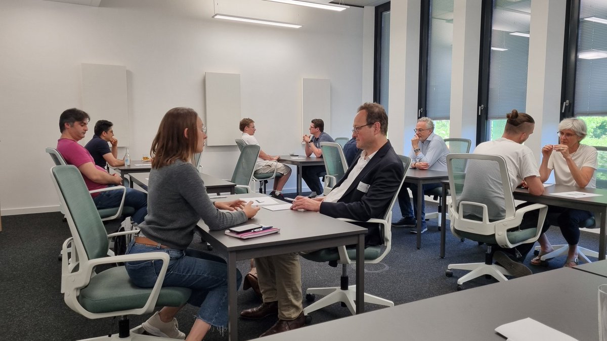 EMBL Hamburg (@emblhamburg) on Twitter photo We're excited to host the kickoff event 'From Lab to Lauch: a Scientist's journey into Entrepreneurship' together with EMBLEM, <a href="/desy/">DESY (Deutsch)</a> & <a href="/HereonHelmholtz/">@hereon@helmholtz.social</a> at <a href="/start_up_labs/">Start-up Labs Bahrenfeld</a> today.
The event brings together scientists and key players from the startup ecosystem to foster exchange. We're excited to host the kickoff event 'From Lab to Lauch: a Scientist's journey into Entrepreneurship' together with EMBLEM, <a href="/desy/">DESY (Deutsch)</a> & <a href="/HereonHelmholtz/">@hereon@helmholtz.social</a> at <a href="/start_up_labs/">Start-up Labs Bahrenfeld</a> today.
The event brings together scientists and key players from the startup ecosystem to foster exchange.