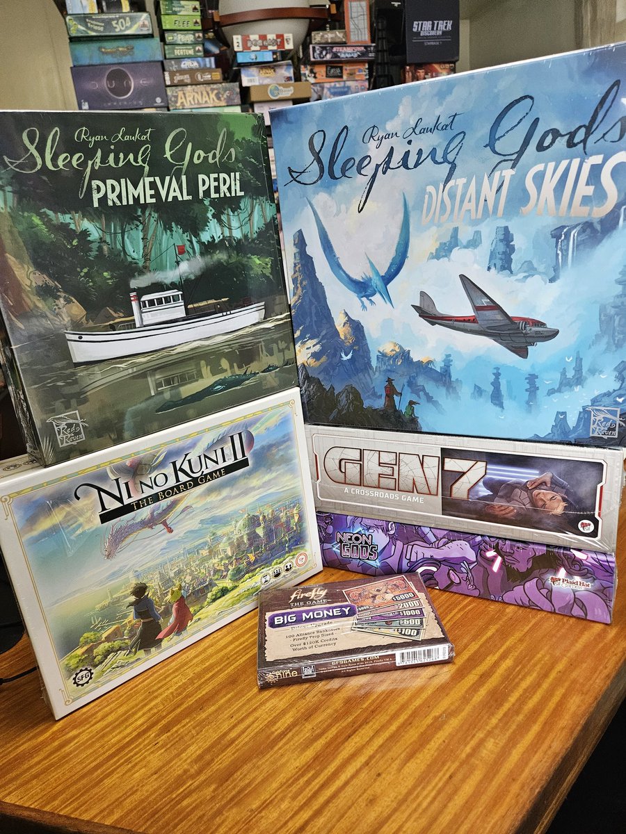 Today's new arrivals. 
Curse you Miniature Market! 😅
#TabletopGames #BoardGames
