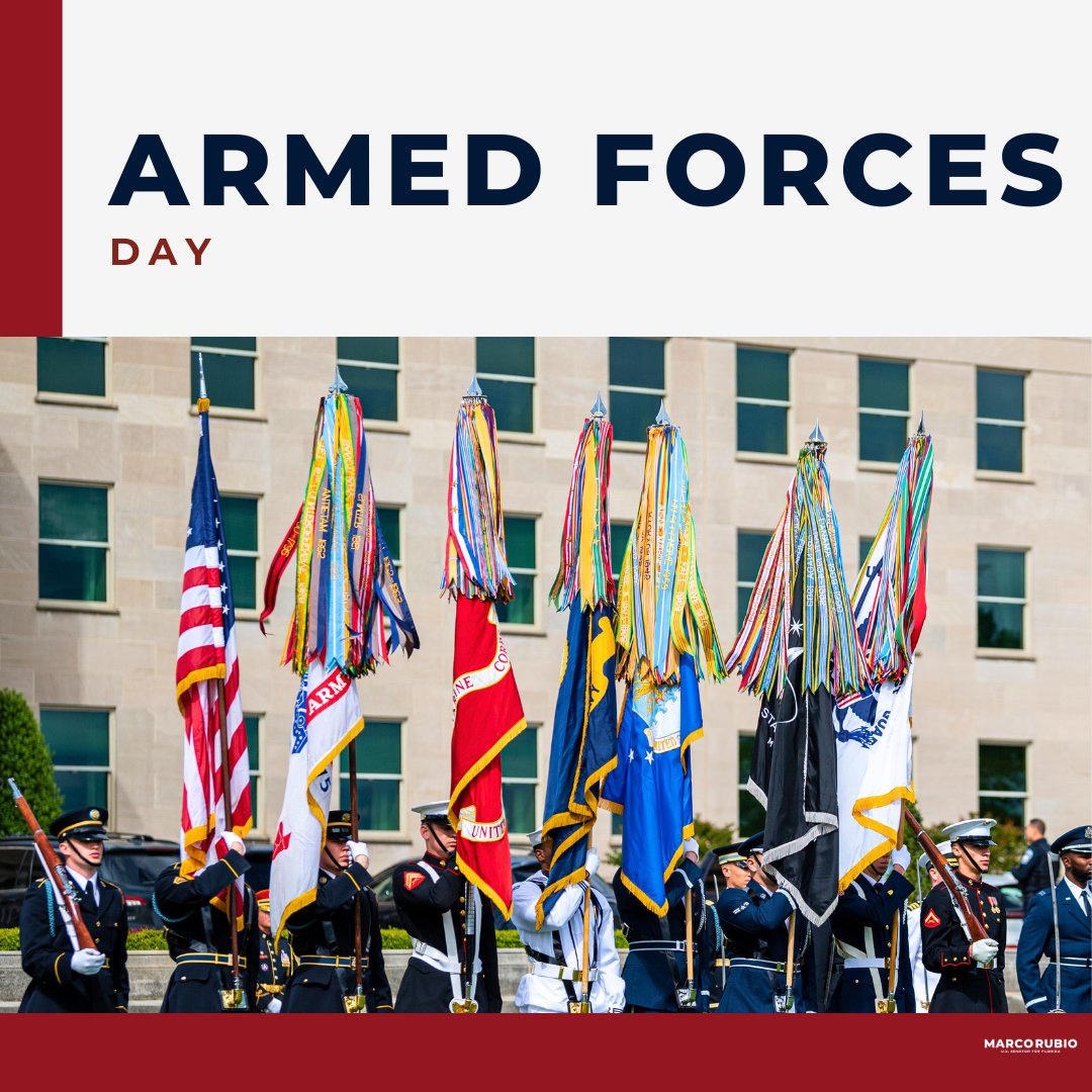 Today, and every day, we recognize and convey our appreciation to our service members who have courageously stepped up to protect our nation. Future generations will be inspired by your service and patriotism. 🇺🇸