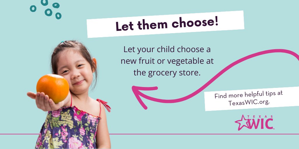 Pediatricians: Do your little patients struggle to try new foods? Refer your families to the nutrition experts at #TexasWIC for tips on picky eating.
