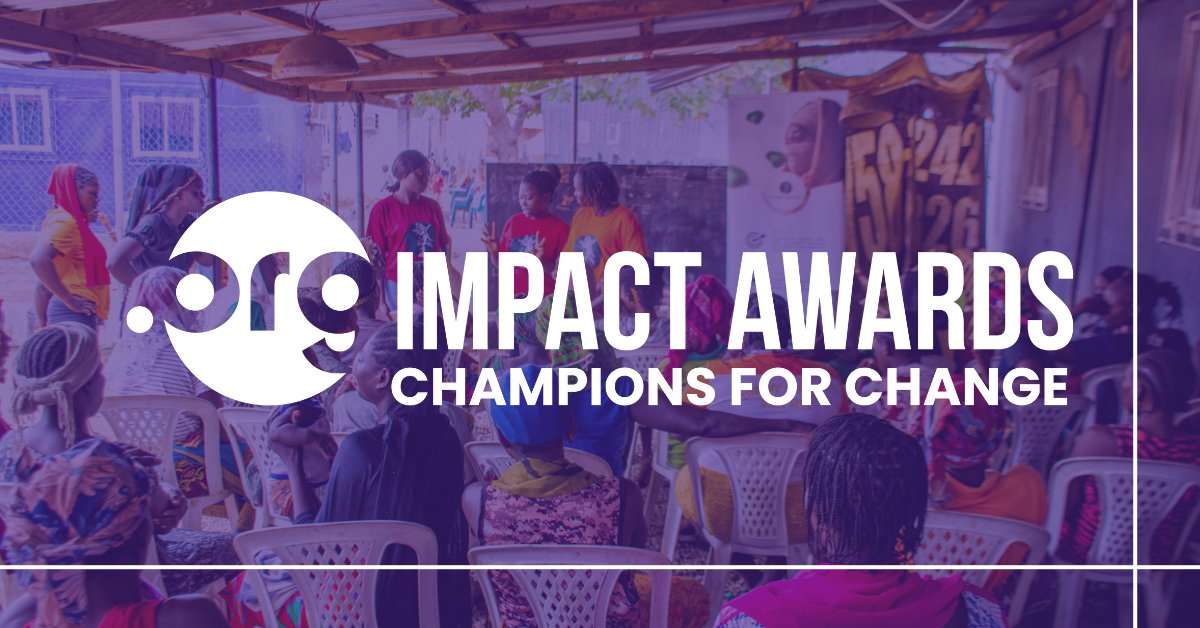 Mission-driven organizations and #nonprofits from around the world use .ORG to make a positive impact on their communities. The #ORGImpactAwards are recognizing these champions for change and celebrating their incredible work. Learn more and enter now at orgimpactawards.org.