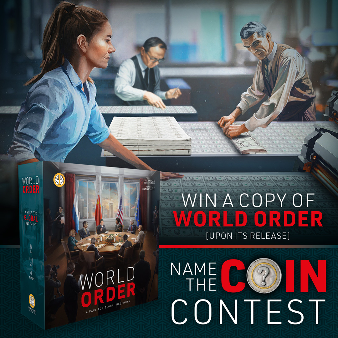 🌍 'Name the Coins' contest for World Order! Seeking unique names for in-game coins capturing the World Order essence! The winner will get fame, glory, and a free copy of World Order! 🎁 Click below for details: hegemonicproject.com/get-creative-n… Good luck! 🏆 #WorldOrder #NameTheCoins