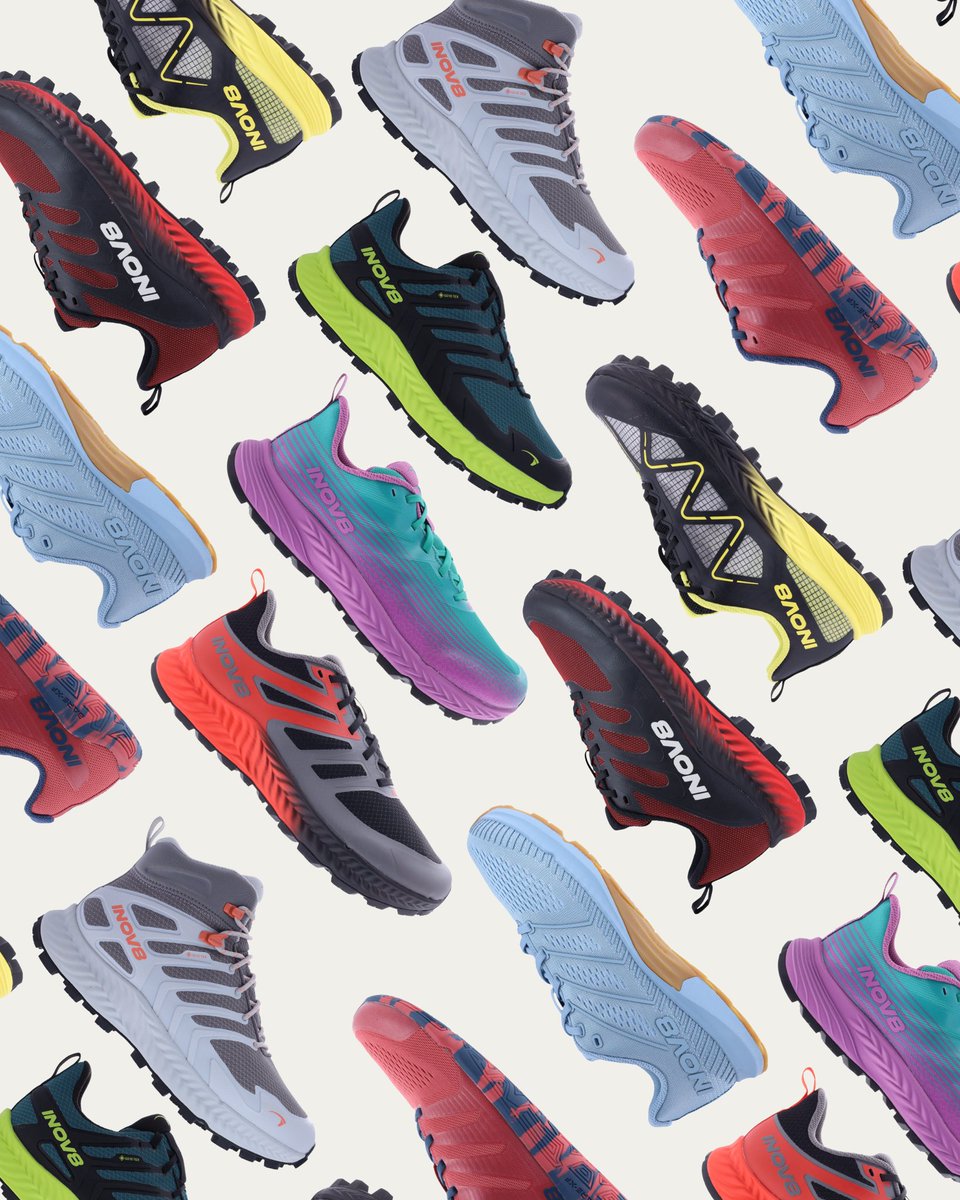 THE GR8 EIGHT!

So far this year we’ve launched eight new footwear styles, all designed to keep you in the flow. 

The eight share our new foot-shape design, as well as major enhancements in grip, cushioning, comfort and protection. 

New arrivals 👉 inov8.com/new-arrivals