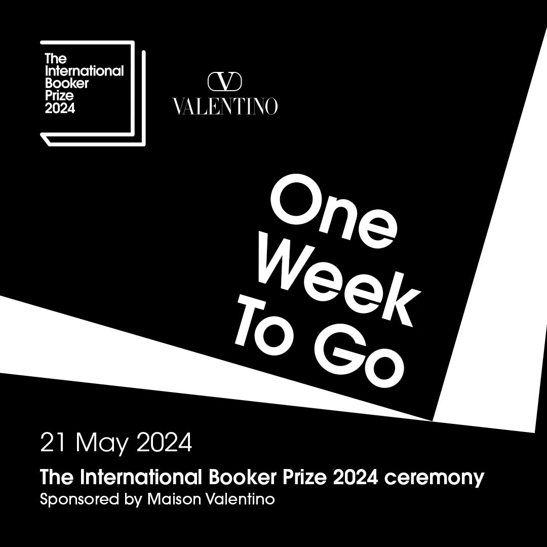Only a week to go until the #InternationalBooker2024 ceremony. ✨

Join our livestream, hosted by @jackbenedwards, at 9:30pm BST on 21 May to be the first to find out who wins. 

Set a reminder on YouTube to be notified when we go live. ⤵️
youtube.com/live/wkPtCvLRB…