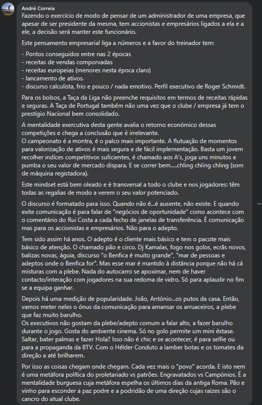 Gostei e partilhei