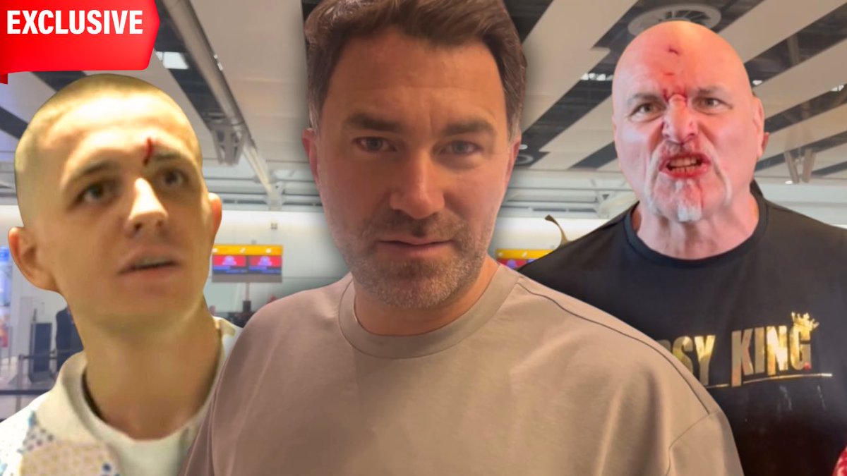 “JOHN FURY SHOULD NOT HAVE DONE IT” Eddie Hearn FIRST REACTION TO HEADBUTT | PREDICTS FURY USYK⤵️⤵️ youtu.be/XhU3iSRUpoE