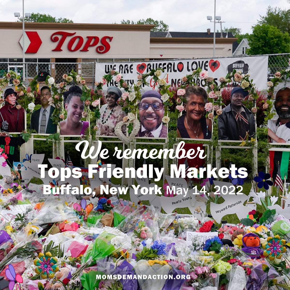 Two years ago today, a white supremacist armed with an AR-15-style rifle that was modified to accept high-capacity magazines carried out a hate-fueled act of mass gun violence at Tops Friendly Markets in Buffalo, New York targeting the Black community. Ten people were killed and…