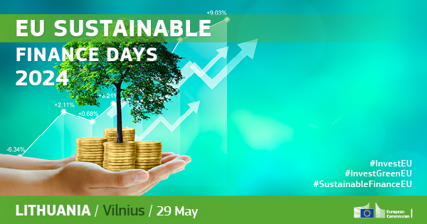 📣Calling #SMEs, business support orgs. and financial intermediaries! Learn how #SustainableFinanceEU policies and #InvestEU drive growth & the green transition♻️ 📍Vilnius, LT + online💻 🗓️29 May Register for the #EUSustainableFinanceDays: …huania.eu-sustainable-finance-days.eu/page/home/ @EU_Growth