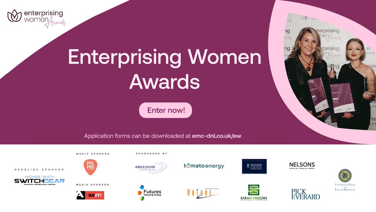 ⏰ Hurry to submit your application 🏆 With choices between the She Who Innovates in STEM, Female Entrepreneur of the Year, Business Woman of the Year, or even the Lifetime Achievement Award, there is a category for all of you.✨🥂Apply now >>> tinyurl.com/yc5rcvbr #ChamberEW