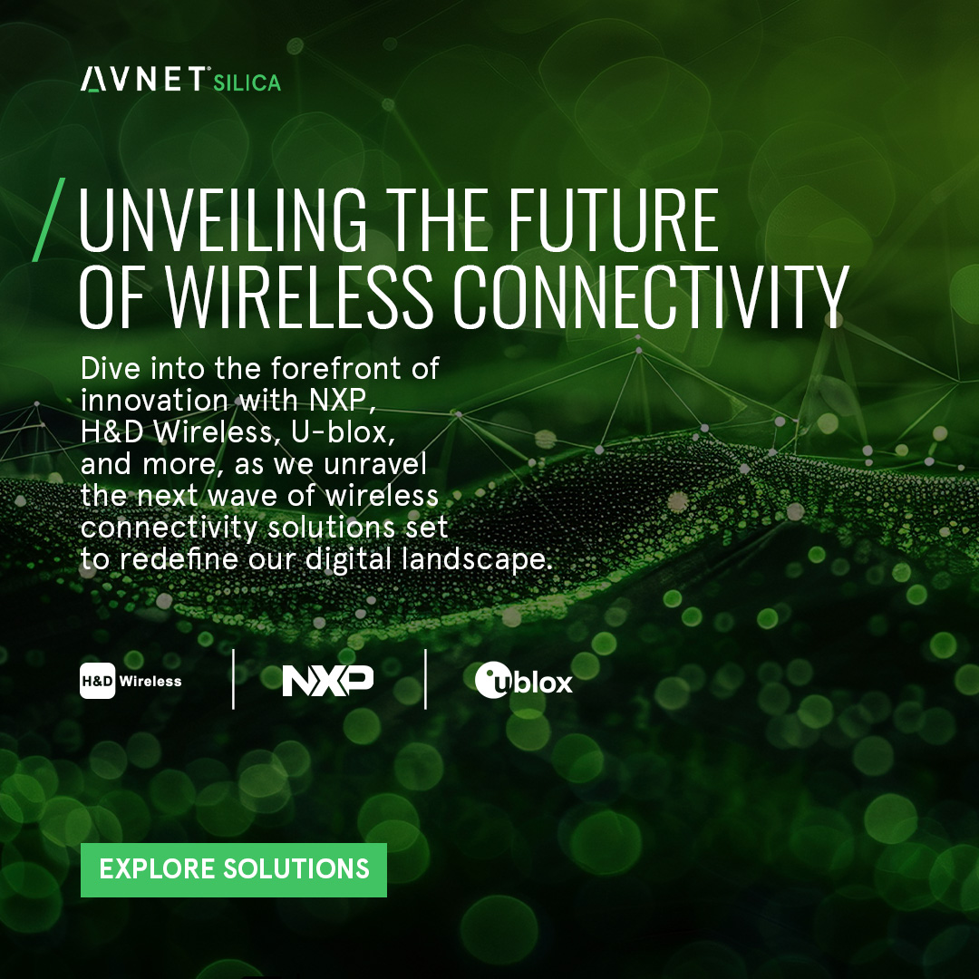 The future of wireless connectivity is here! 📡⚡ 

Join us as we explore the three key technologies that are shaping the connectivity landscape: WiFi 6, Bluetooth, and Matter.

Take a closer look at featured solutions from @NXP, @hd_wireless and @ublox that promise to