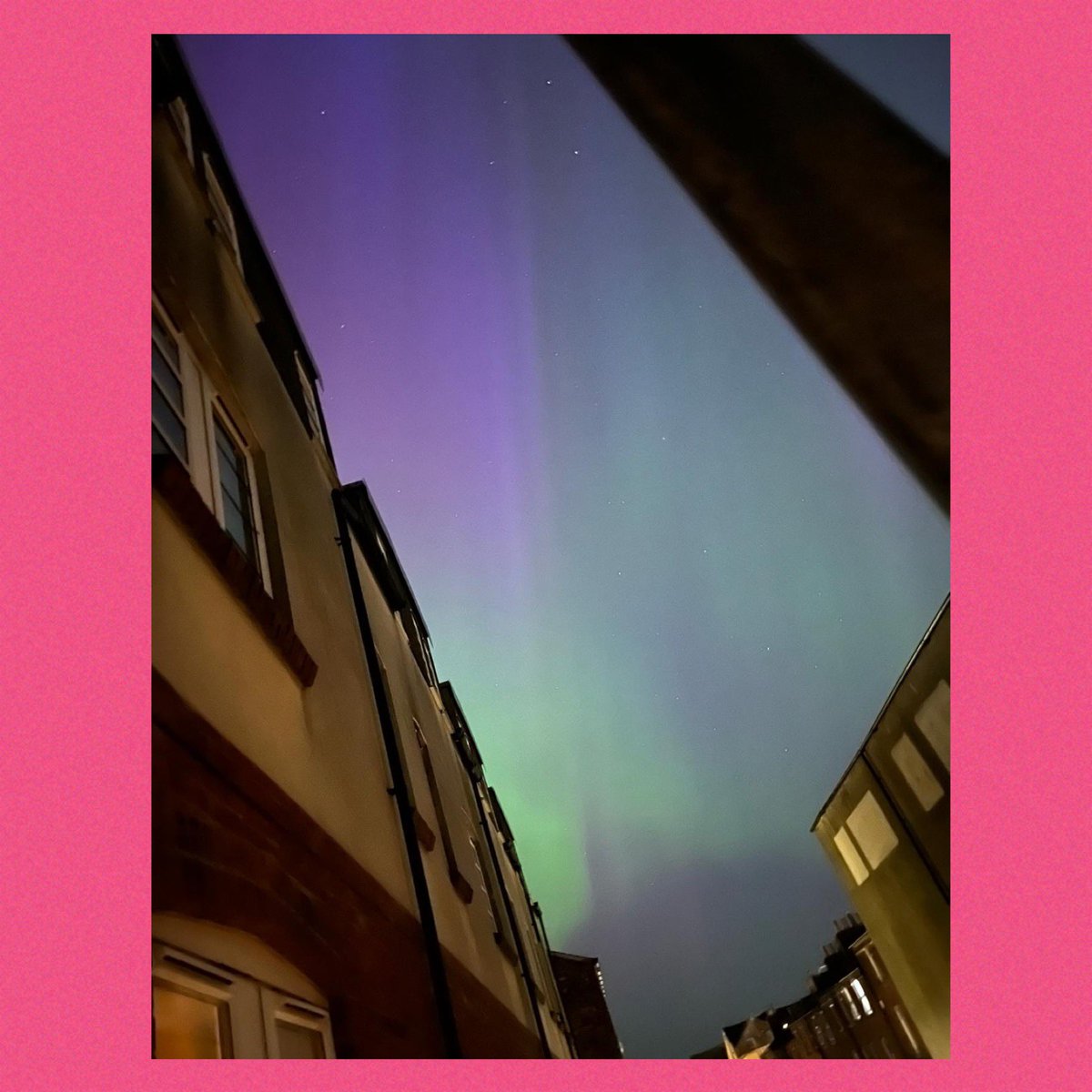 S lives in a dispersed flat in #Scarborough, part of our Young People’s Pathway. This last weekend she took an amazing photo of the Northern Lights Aurora Borealis from her balcony; what a special moment captured on photo! #northernlights #aurora #northyorkshire