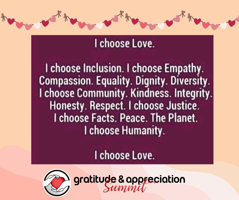 Do you choose LOVE? #love #chooselove #Ichooselove