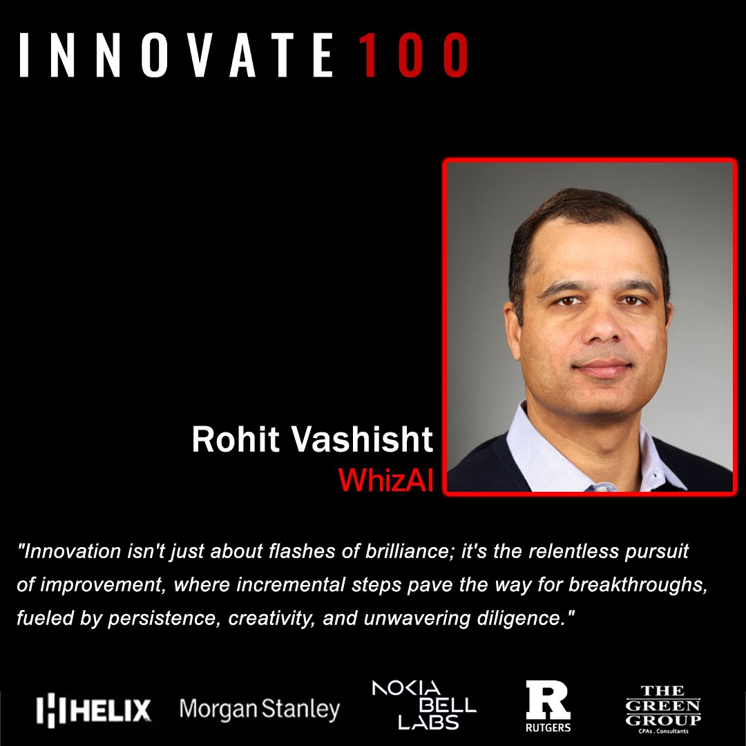 WhizAI, an IQVIA business (@whizdotai) on Twitter photo Our Co-founder and CEO, <a href="/_techCEO/">Rohit Vashisht</a>, has been recognized for his efforts in driving innovation within the community. This accolade is a testament to our incredible team's hard work and dedication and unparalleled support from our customers and partners. bit.ly/3V0yVQb Our Co-founder and CEO, <a href="/_techCEO/">Rohit Vashisht</a>, has been recognized for his efforts in driving innovation within the community. This accolade is a testament to our incredible team's hard work and dedication and unparalleled support from our customers and partners. bit.ly/3V0yVQb