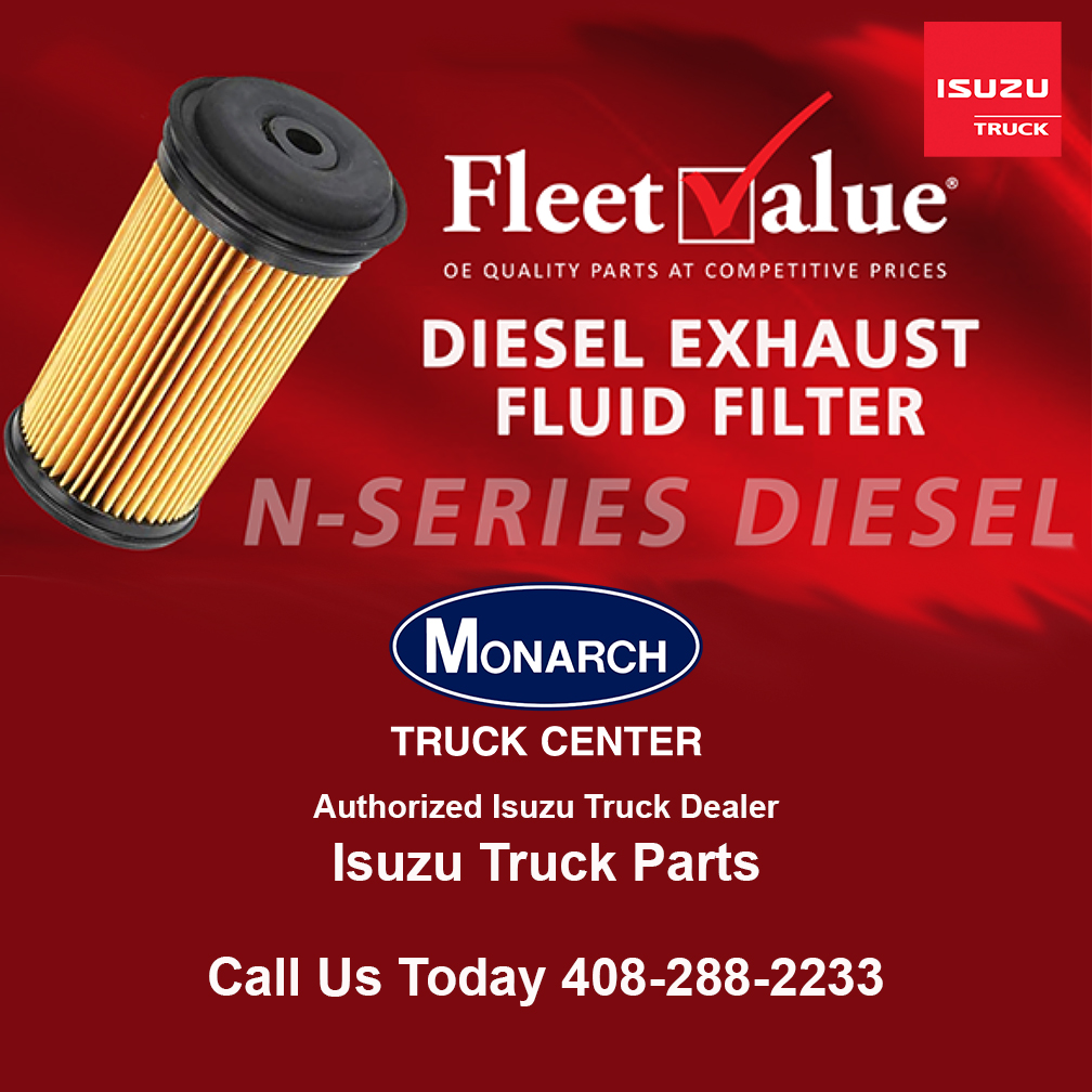 PROPER FILTRATION RESTORES PERFORMANCE
FleetValue Diesel Exhaust Filters are engineered to meet or exceed OEM specifications and remove contaminants to ensure
proper function of your Truck’s Selective Catalytic Reduction (SCR) system. A single part number will cover all 2011 and