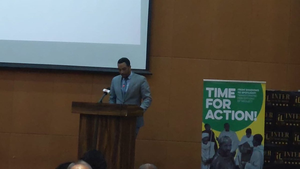Addressing the 5S dissemination event, State Minister of @FMoHealth  H.E. Dr. Dereje Duguma said research & innovation; solidarity and partnership are key towards lasting solution to end NTDS. #TimeForAction #peopleMatter  #BeatNTDs @NTDsResearch